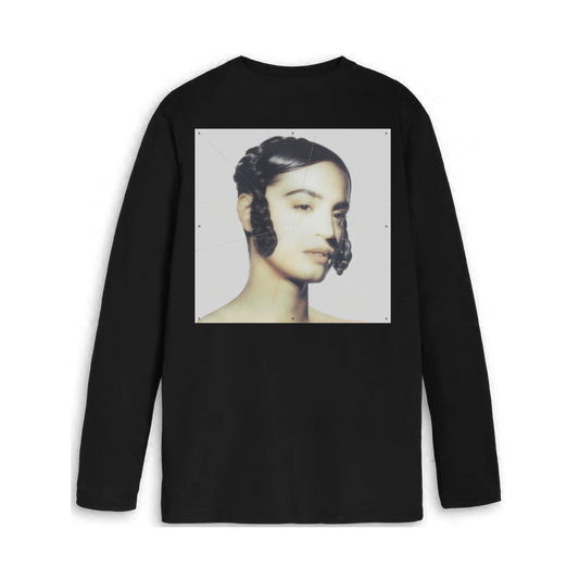 Camiseta manga larga Cover Negra