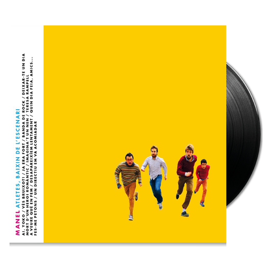 Atletes baixin de l'escenari - Vinilo