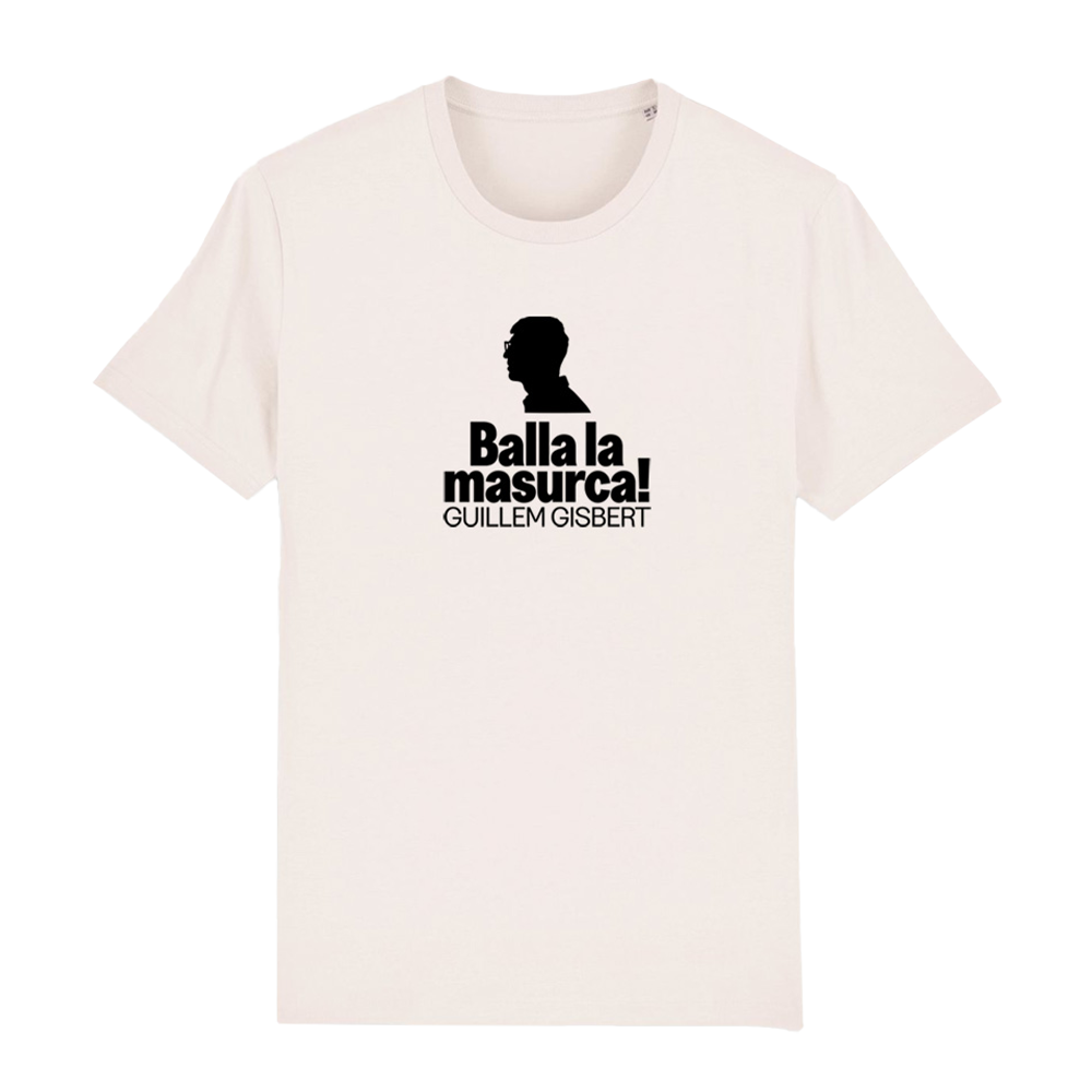 Camiseta Balla La Masurca! Blanca vintage