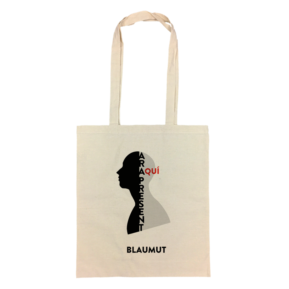 Tote bag Ara, aquí, present Blanca