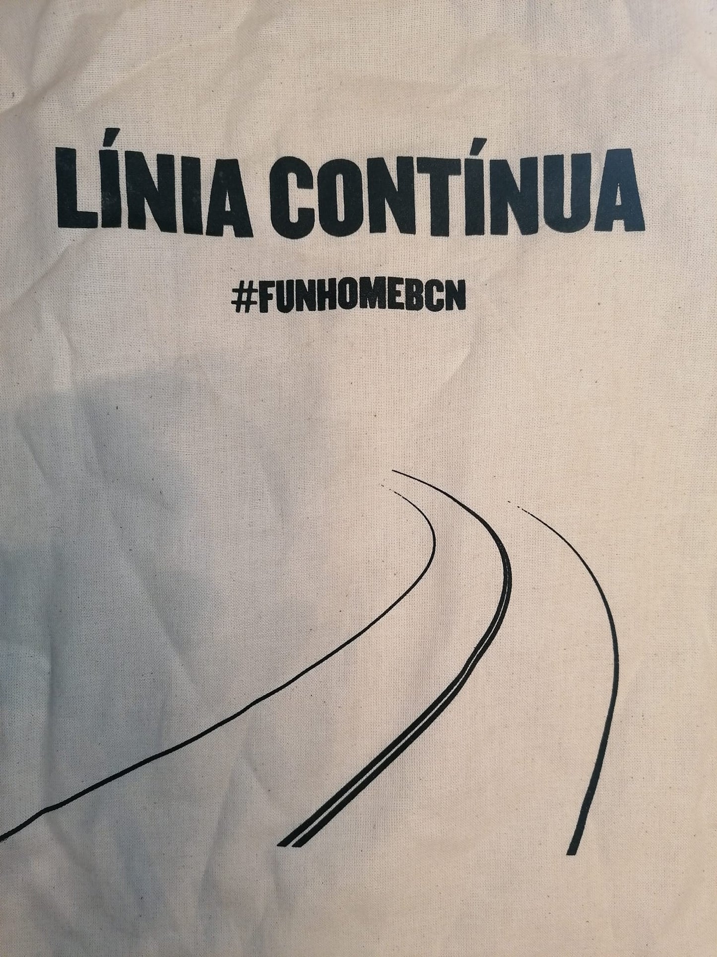 Tote bag fun home