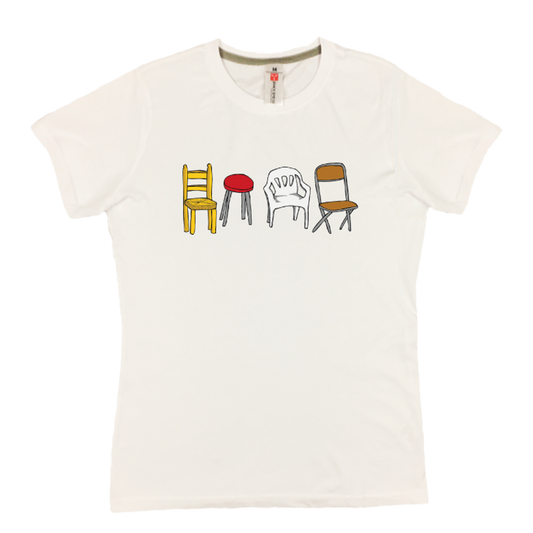 Camiseta entallada Cadires Blanca