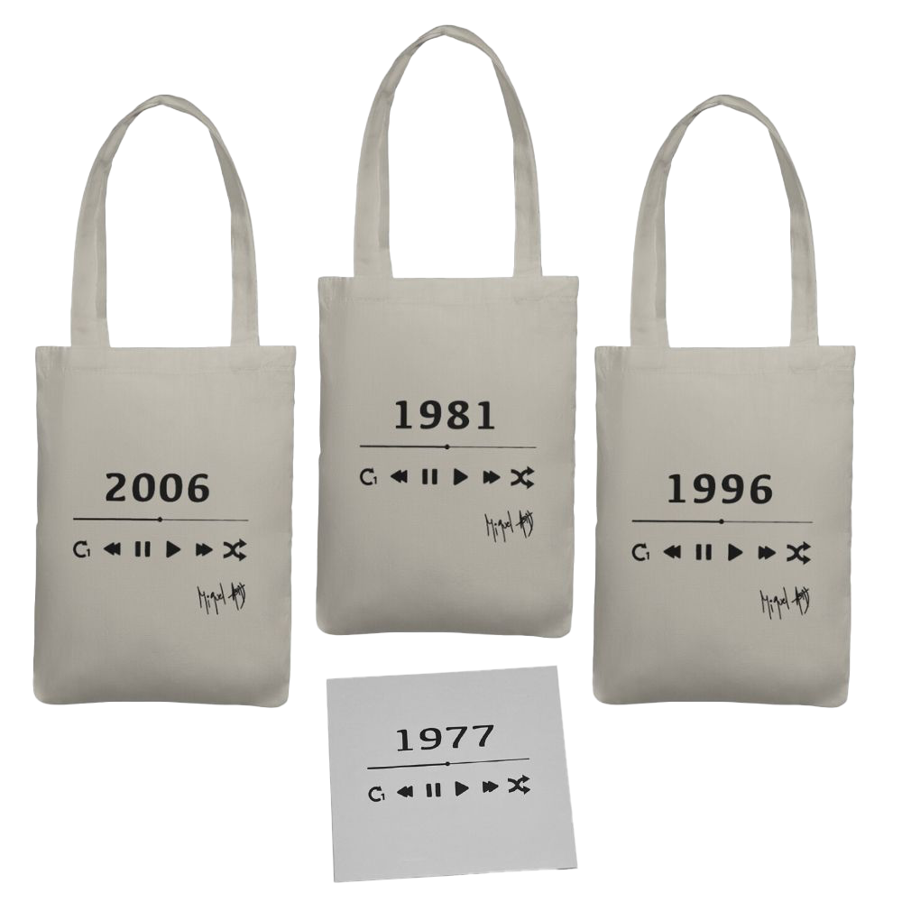 Pack Tote bag Personalizada + CD 1977 Miquel Abras
