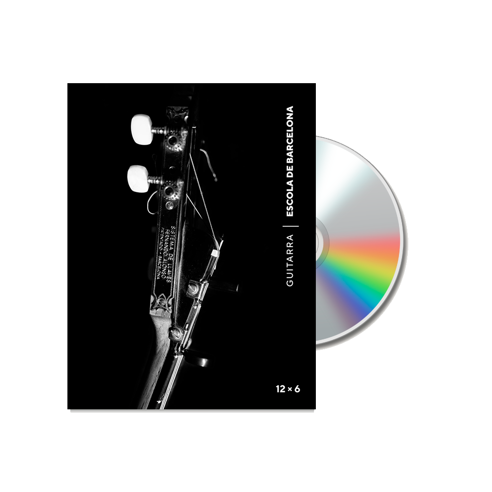 12x6 Guitarra | Escola de Barcelona - Edició CD, DVD i llibre