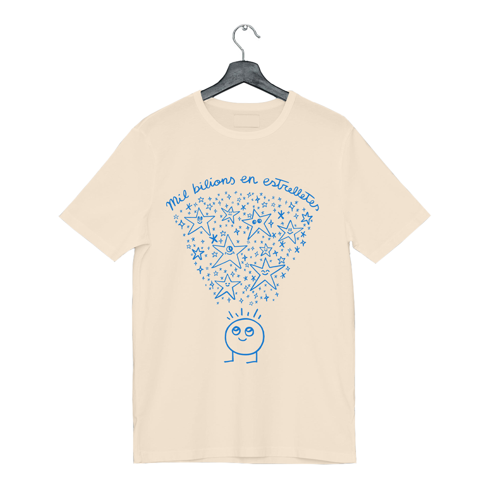 Camiseta Mil bilions en estrelletes Buttercream