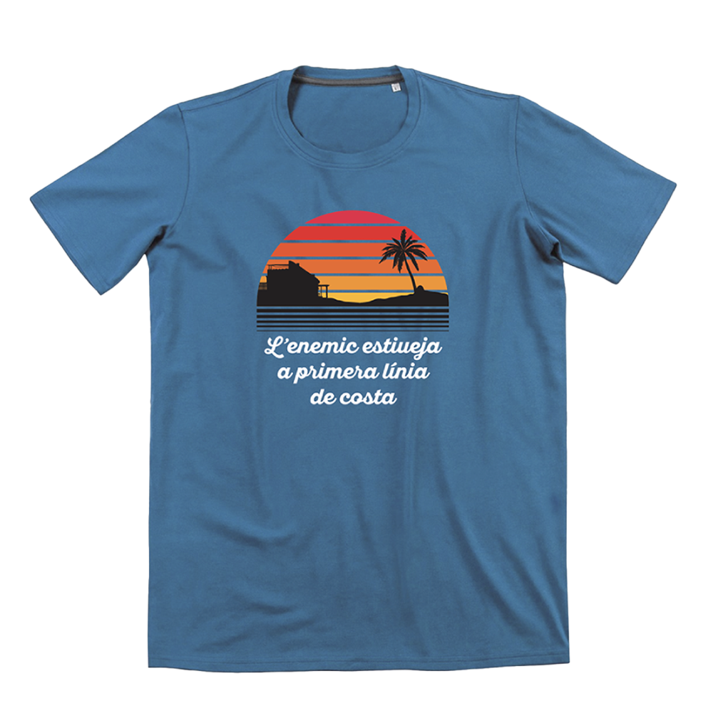 Camiseta Enemic Azul