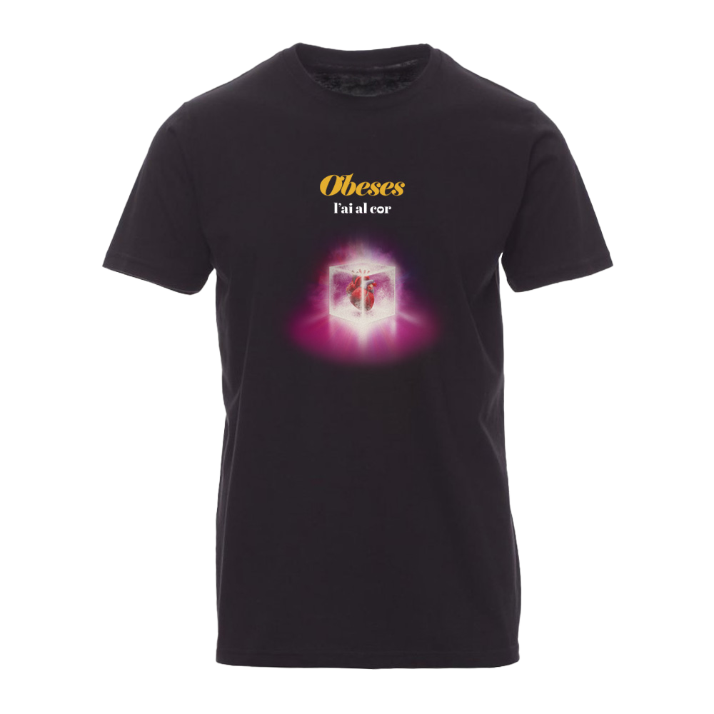 Camiseta L'Ai al cor Negra