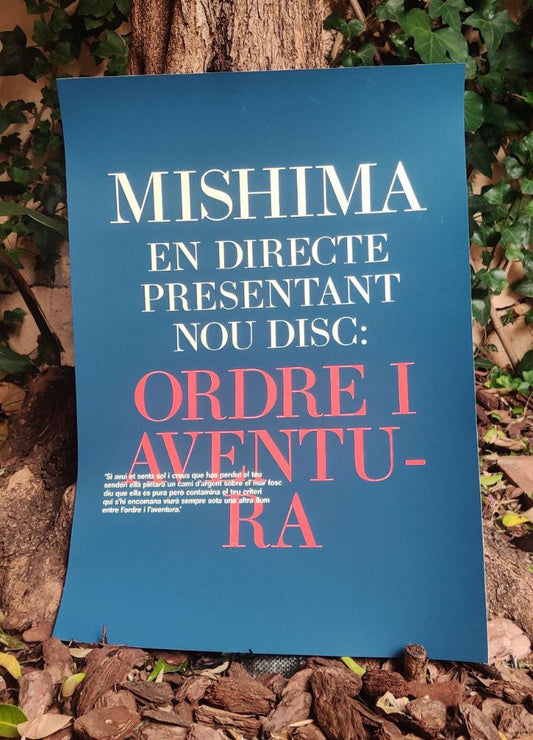 Póster Ordre i aventura