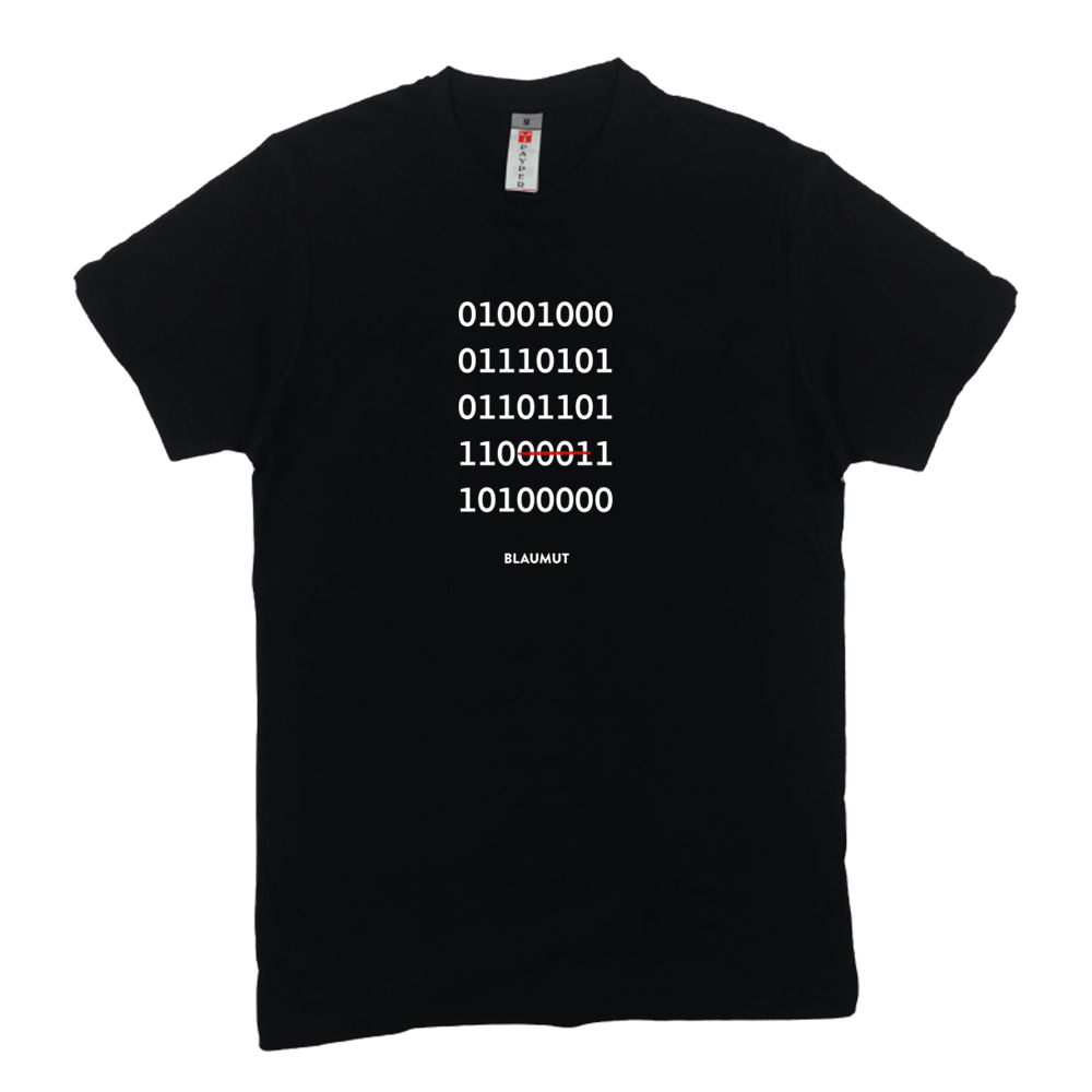 Camiseta 0001 Negra