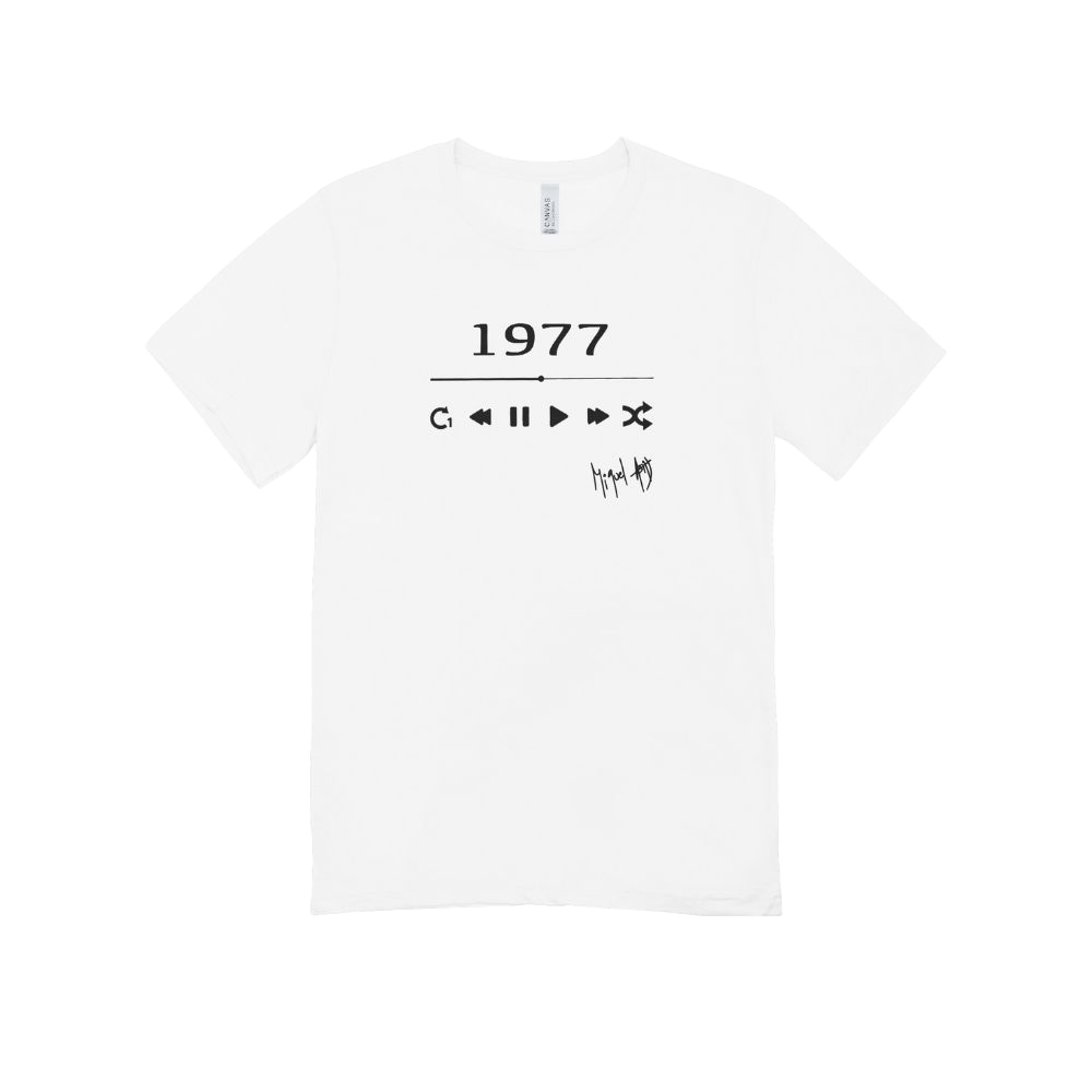 Camiseta 1977 Miquel Abras Blanca