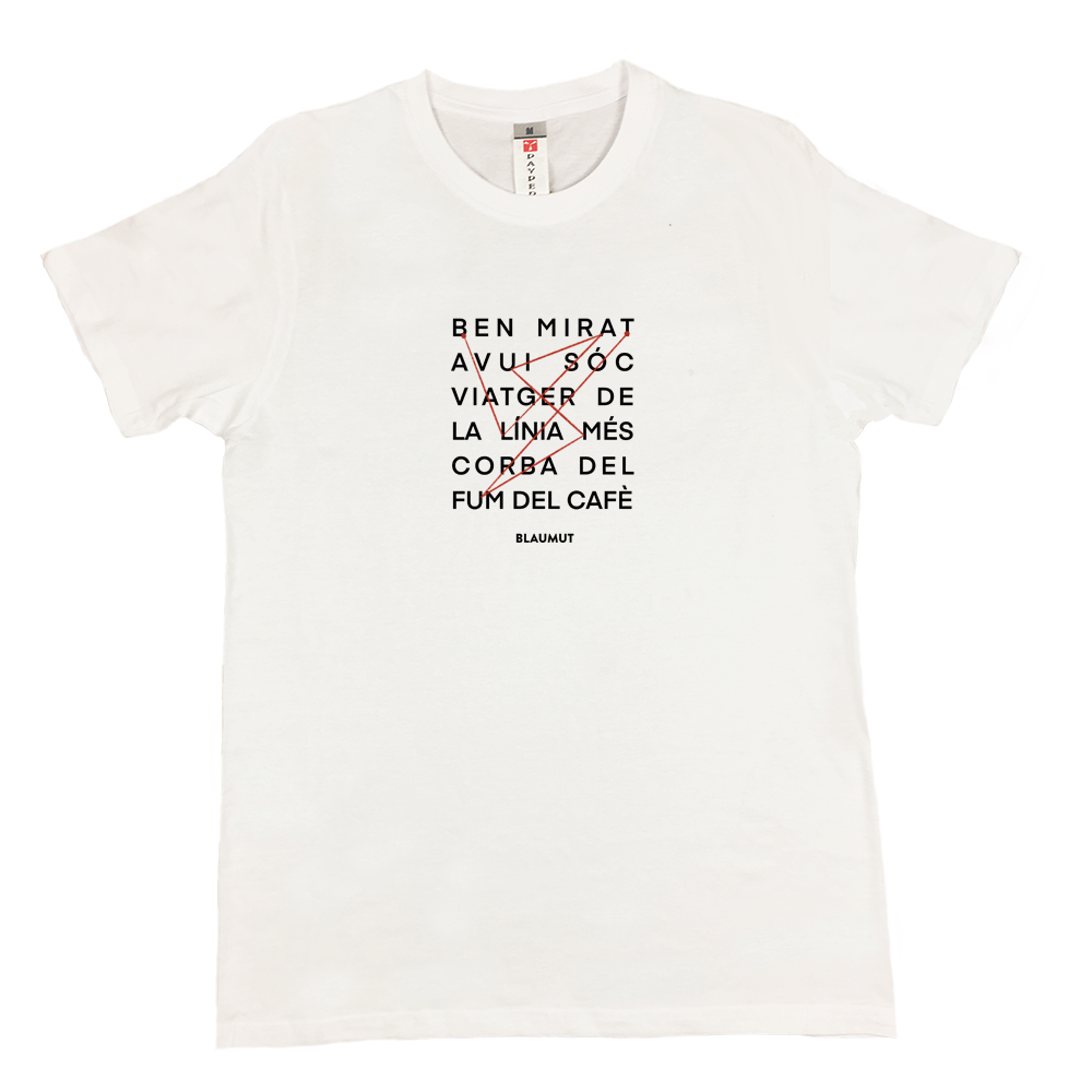 Camiseta Cel estranger Blanca