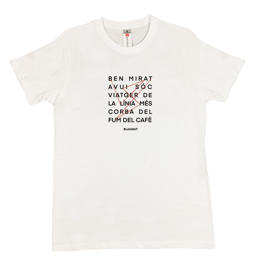 Camiseta Cel estranger Blanca