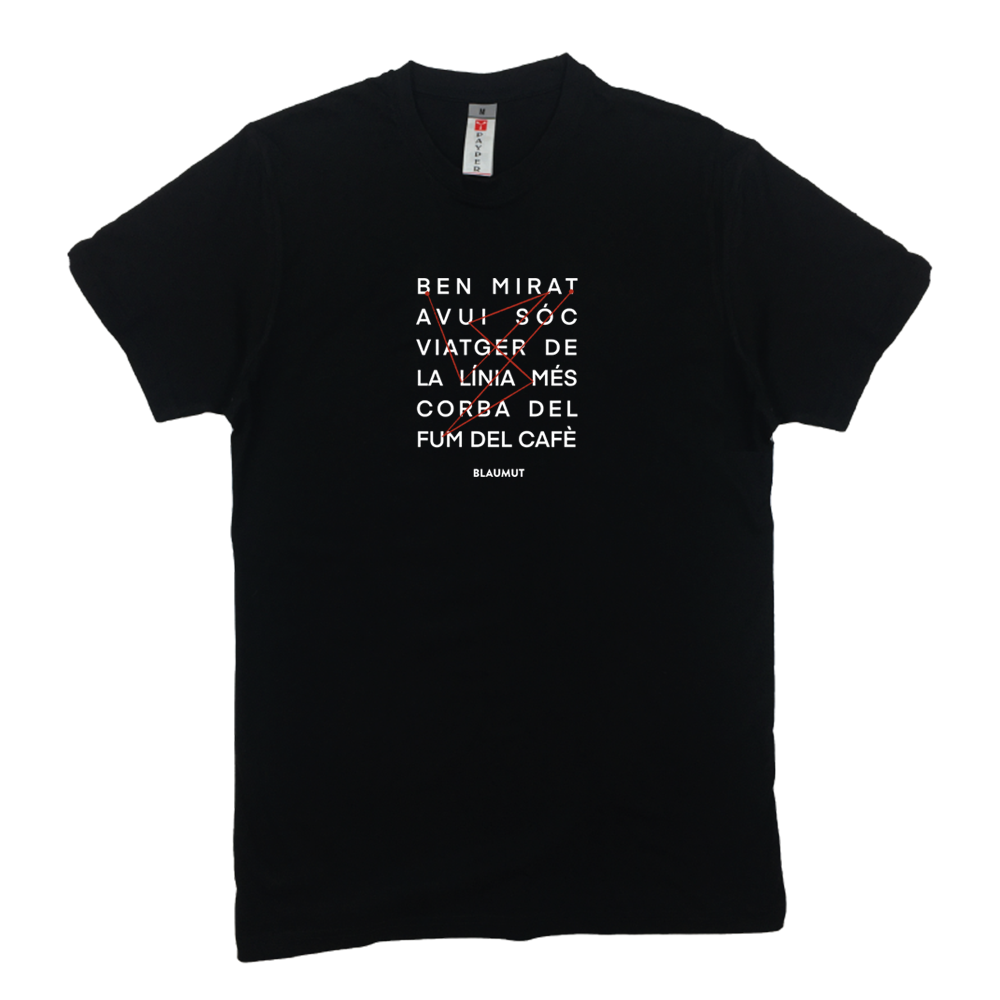 Camiseta Cel estranger Negra