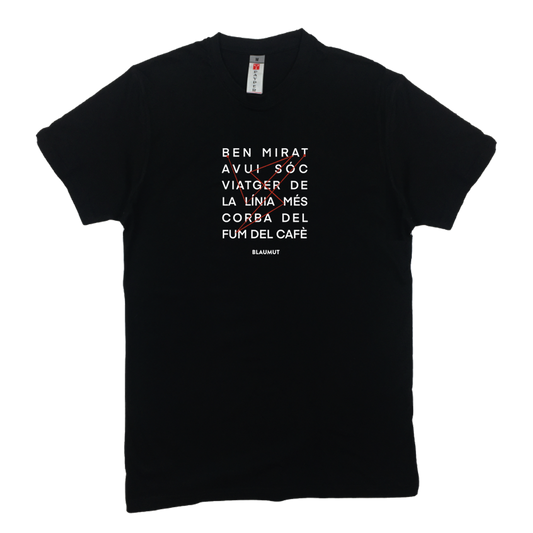 Camiseta Cel estranger Negra