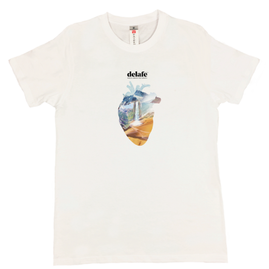 Camiseta Corazón Blanca