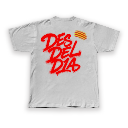 Camiseta DES DEL D1A Blanca