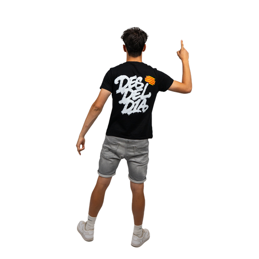 Camiseta DES DEL D1A Negra