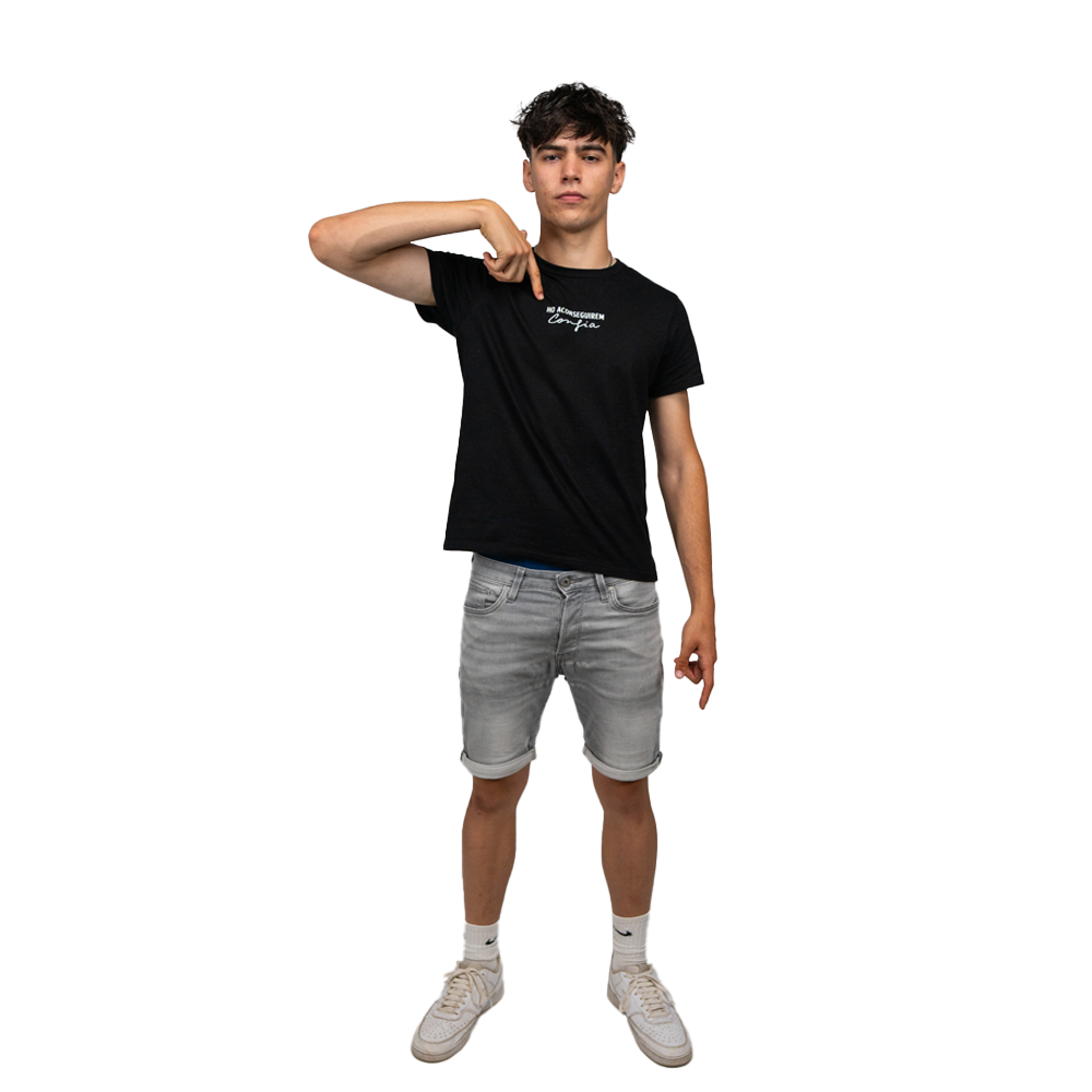 Camiseta DES DEL D1A Negra