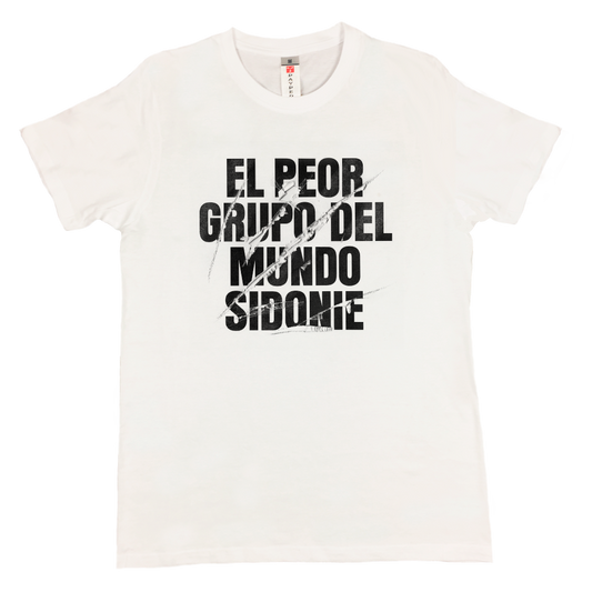 Camiseta El peor grupo del mundo Blanca