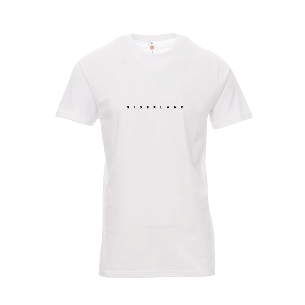 Camiseta Siderland Letras Blanca