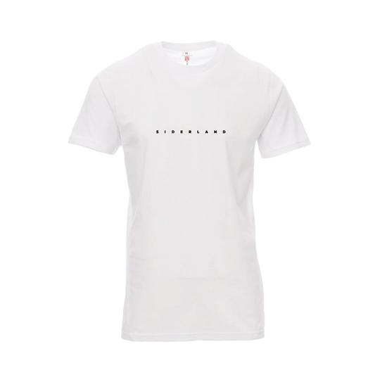 Camiseta Siderland Letras Blanca