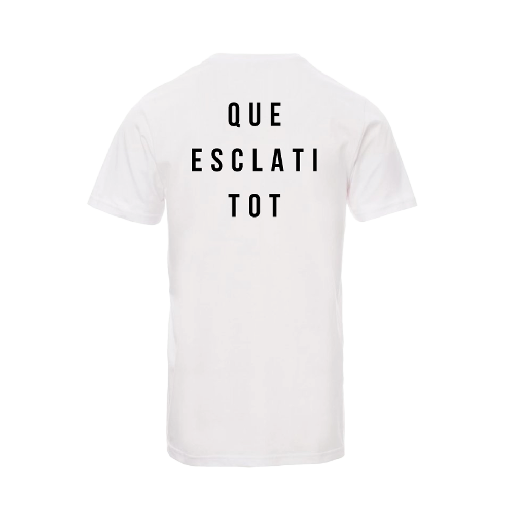 Camiseta Siderland Letras Blanca