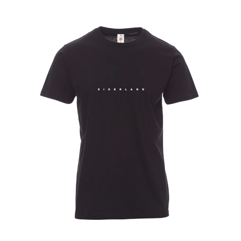 Camiseta Siderland Letras Negra