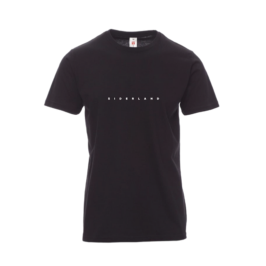 Camiseta Siderland Letras Negra