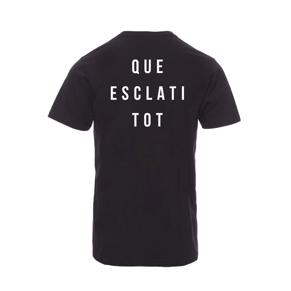 Camiseta Siderland Letras Negra