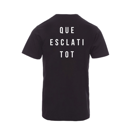 Camiseta Siderland Letras Negra