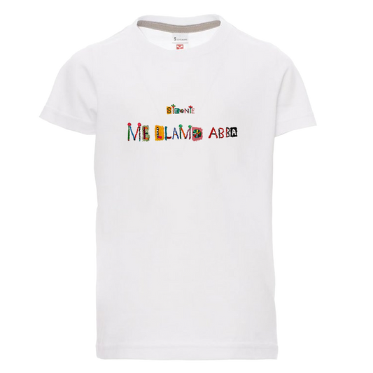 Camiseta Abba Blanca Infantil