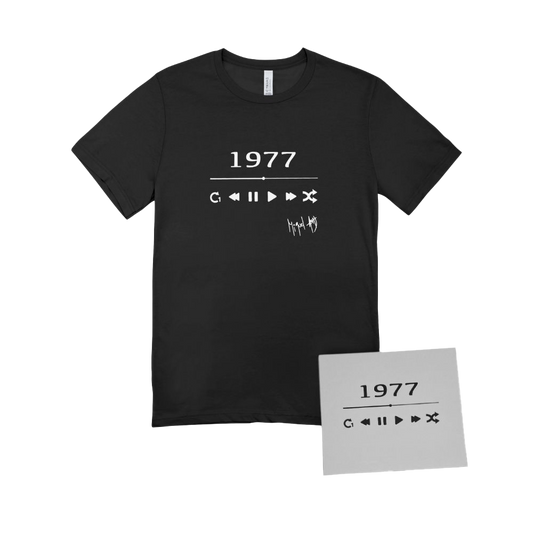Pack Camiseta Negra + CD 1977 Miquel Abras