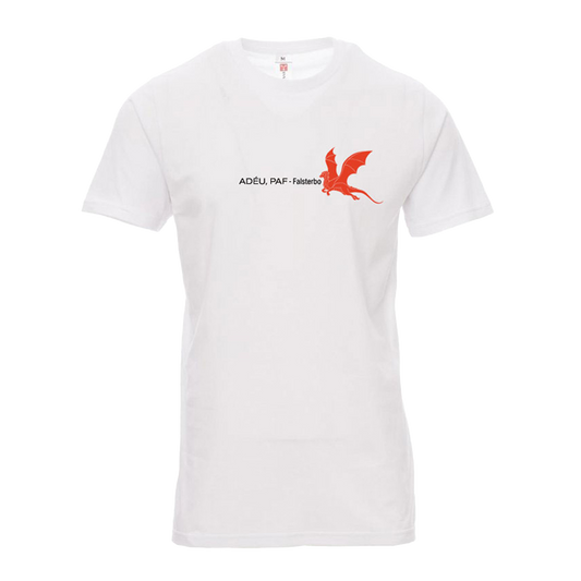 Camiseta Adéu, Paf Blanca Infantil
