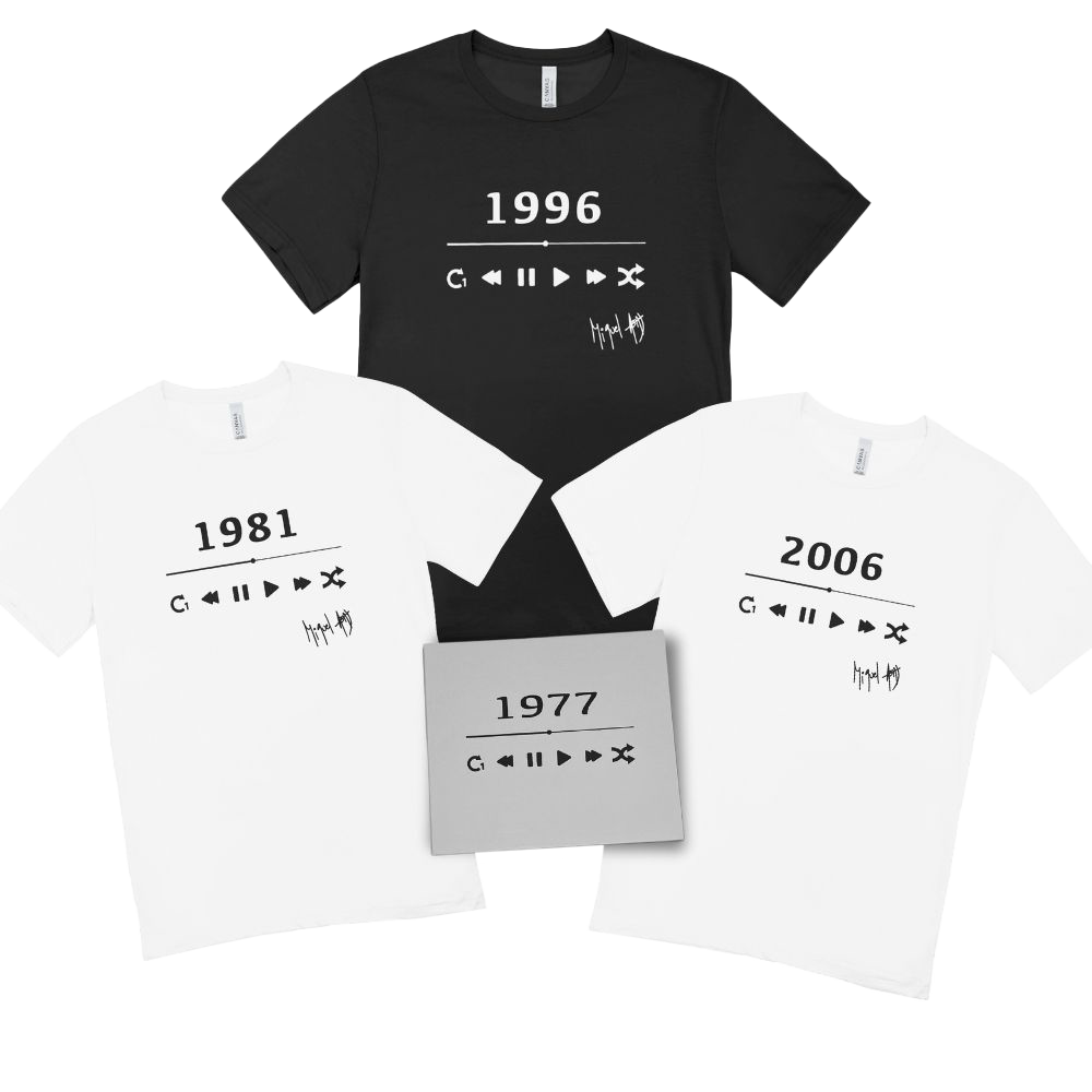 Pack Camiseta Personalizada + CD 1977 Miquel Abras