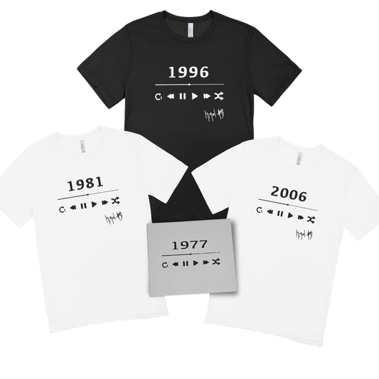 Pack Camiseta Personalizada + CD 1977 Miquel Abras