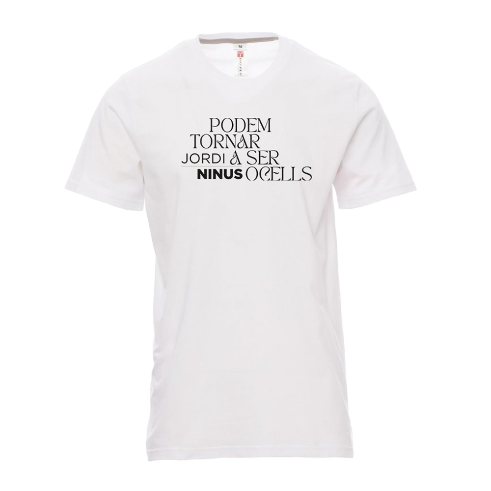 Camiseta Podem Tornar a Ser Ocells