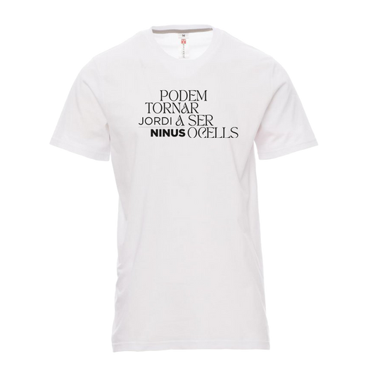 Camiseta Podem Tornar a Ser Ocells