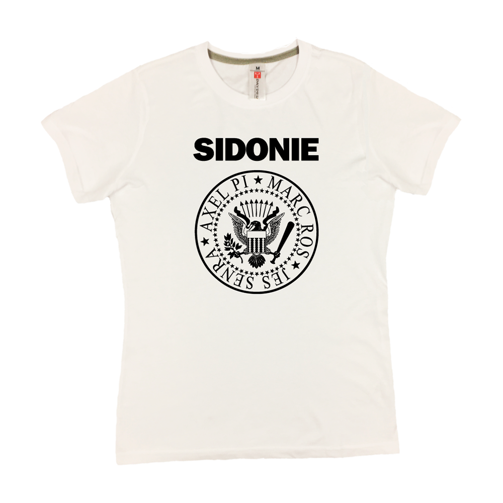 Camiseta entallada Ramones Blanca