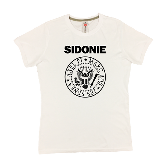 Camiseta entallada Ramones Blanca