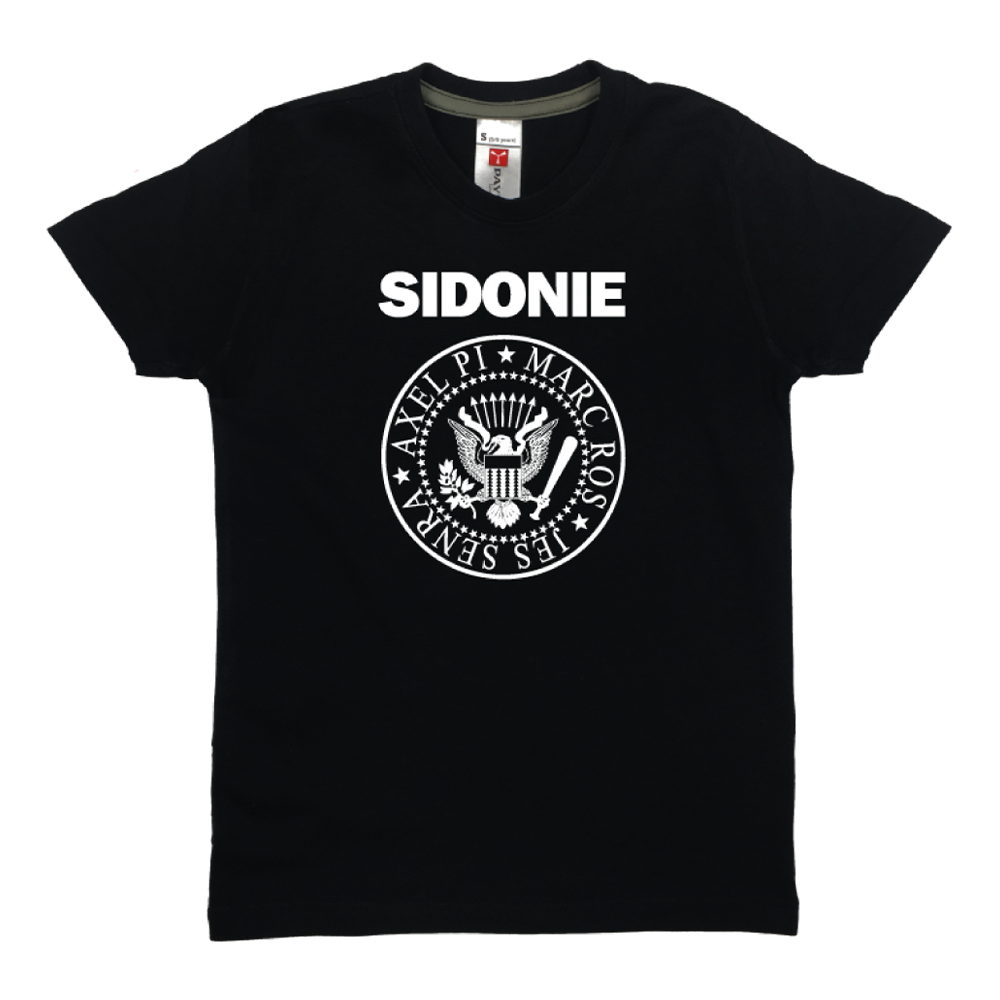 Camiseta entallada Ramones Negra