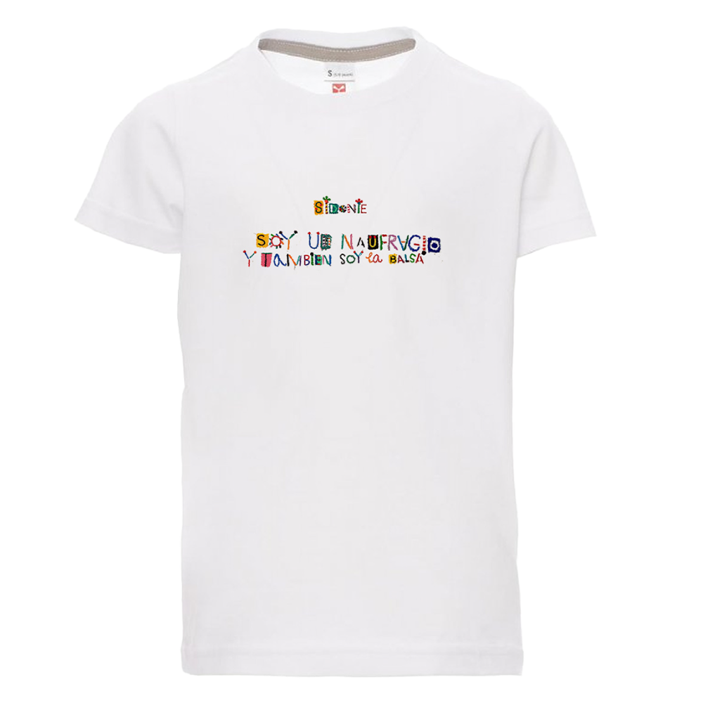 Camiseta Naufragio Blanca Infantil