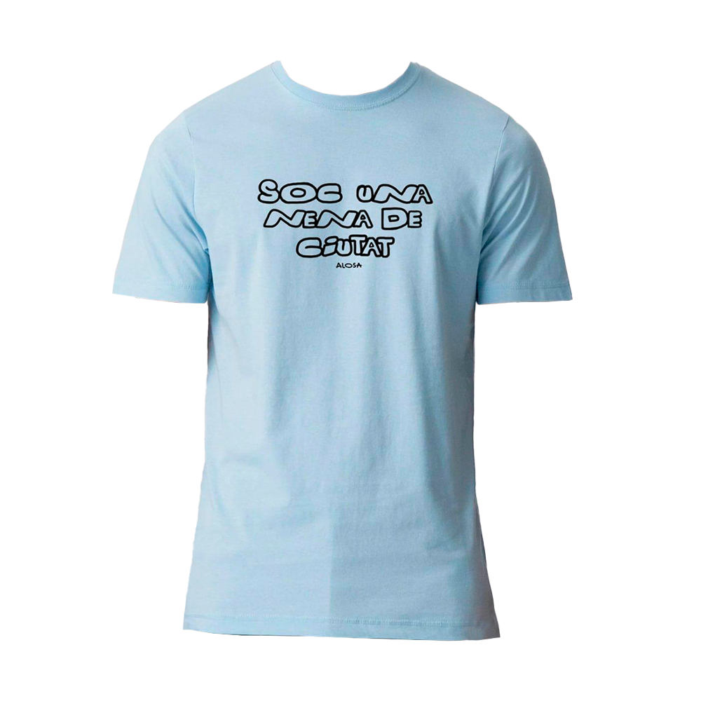 Samarreta Soc una nena de ciutat Blava