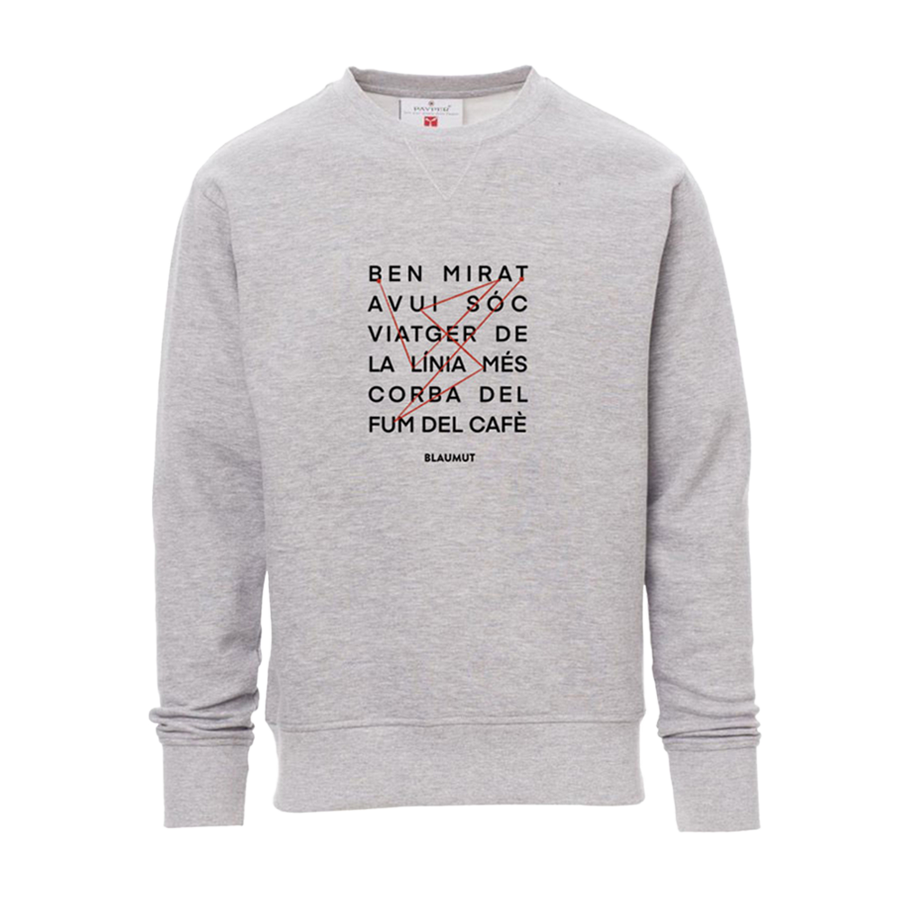 Sudadera Cel estranger Gris