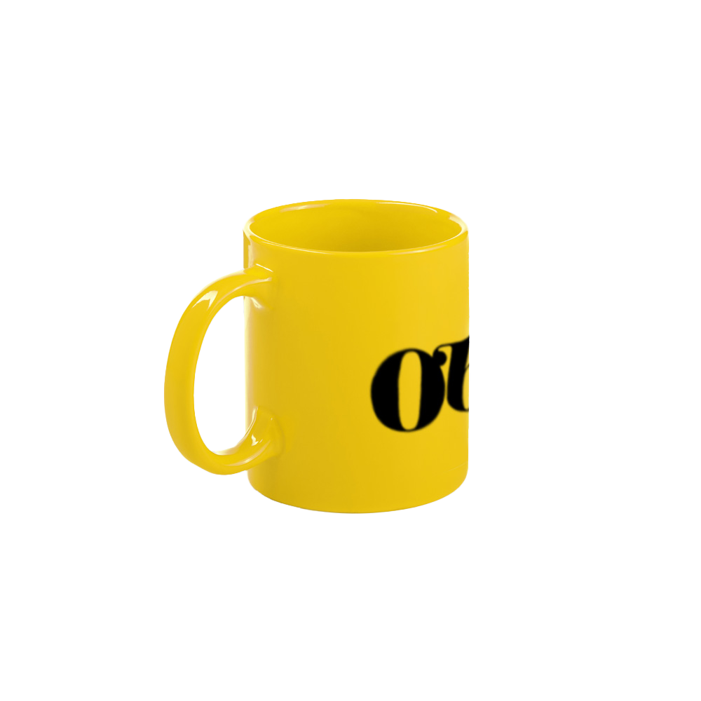 Taza Obeses Amarilla