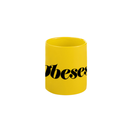 Taza Obeses Amarilla