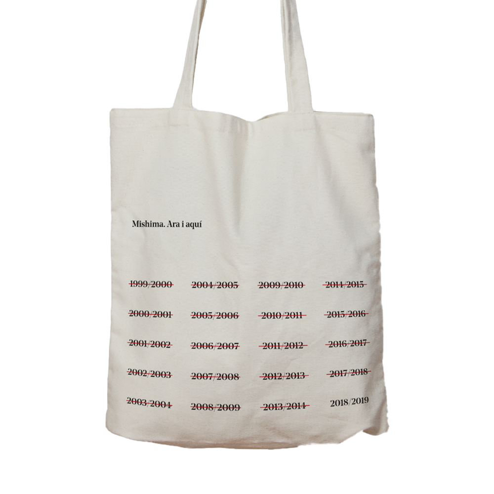 Tote bag Ara i aquí