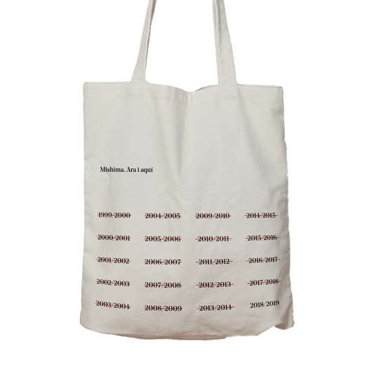 Tote bag Ara i aquí