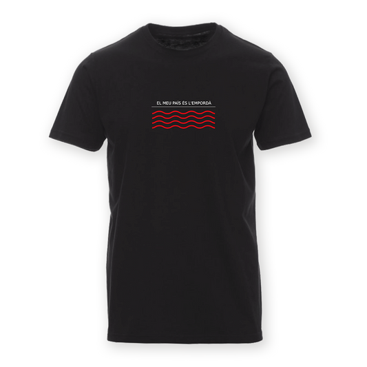Camiseta El meu país és l'Empordà Negra