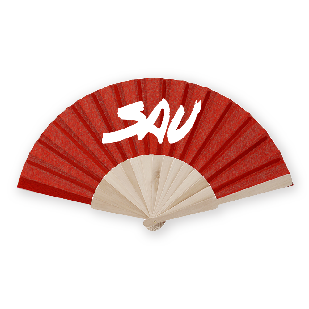 Abanico SAU Rojo