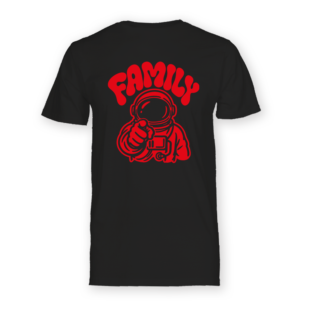 Camiseta Siderland Family Negra
